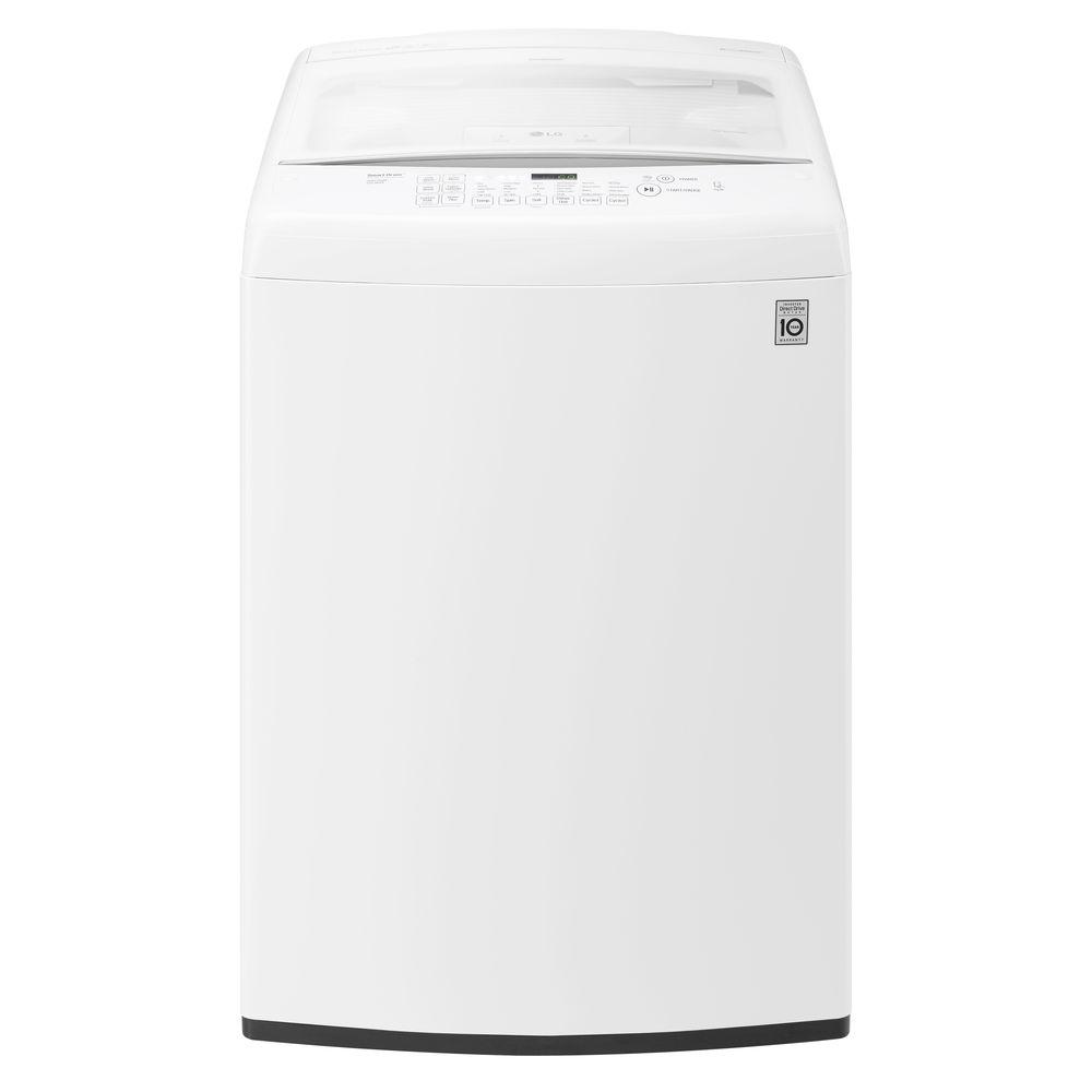Lg Electronics 4 5 Cu Ft High Efficiency Top Load Washer In White Specifications