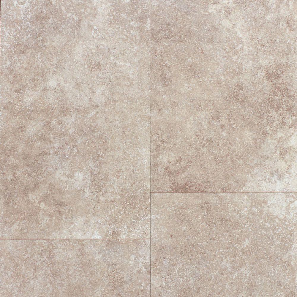 Gray Click Lock Laminate Floor Tiles Flooring The Travertine Tile Grey 8 Mm Thick X 11 13 21 In