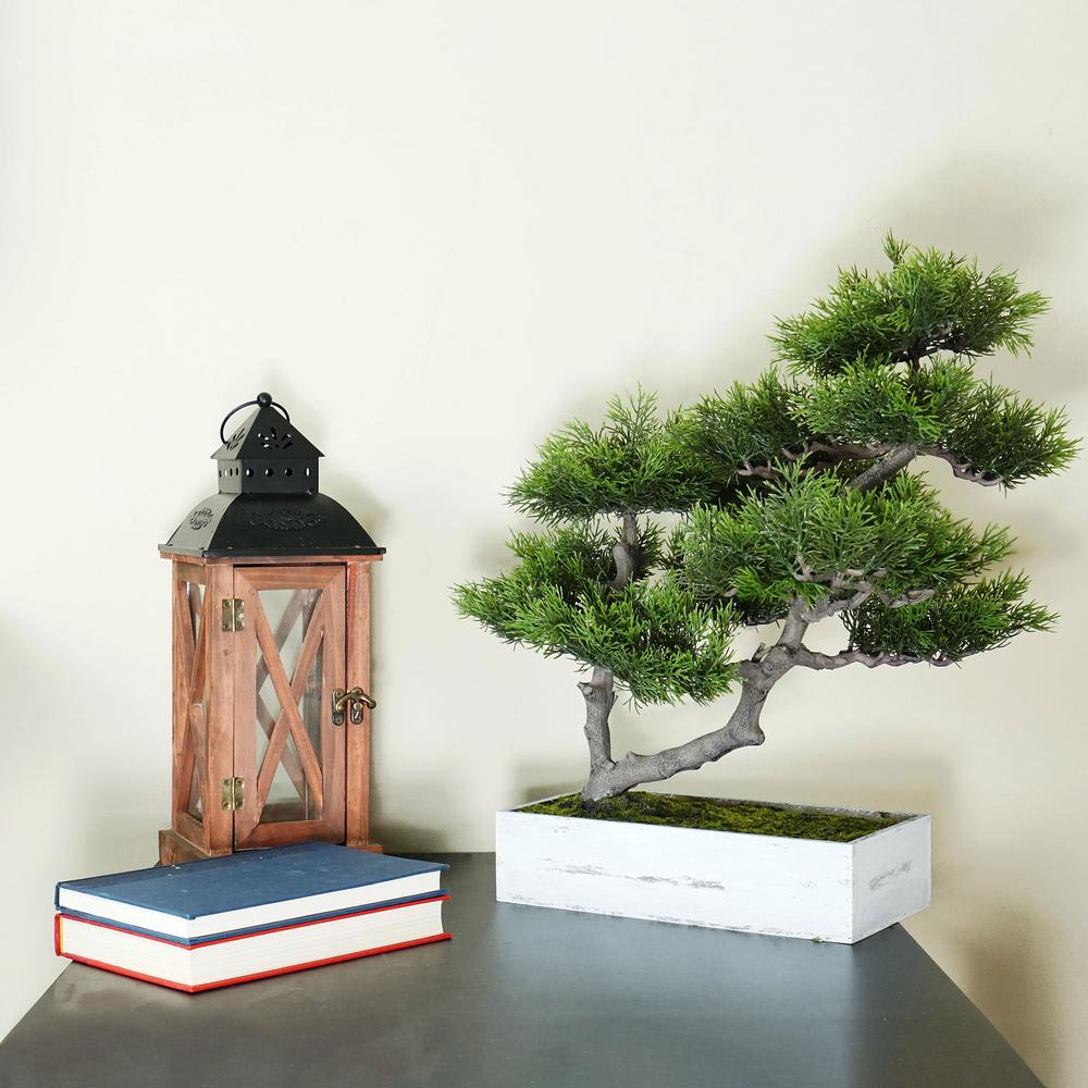 Northlight 18 in. Artificial Japanese Bonsai Tree Box32281265 The