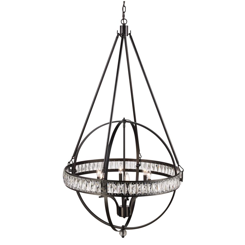 Bel Air Lighting Elan 6 Light Rubbed Oil Bronze Pendant 70756 Rob Bel Air Lighting Elan 6 Light Rubbed Oil Bronze Pendant