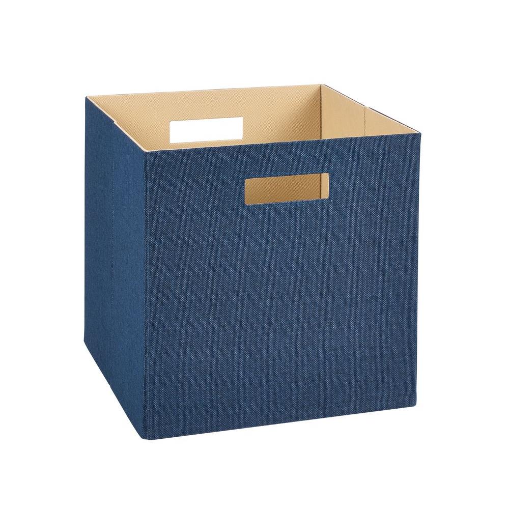 ClosetMaid 13 in. H x 13 in. W x 13 in. D Decorative Fabric Storage Bin