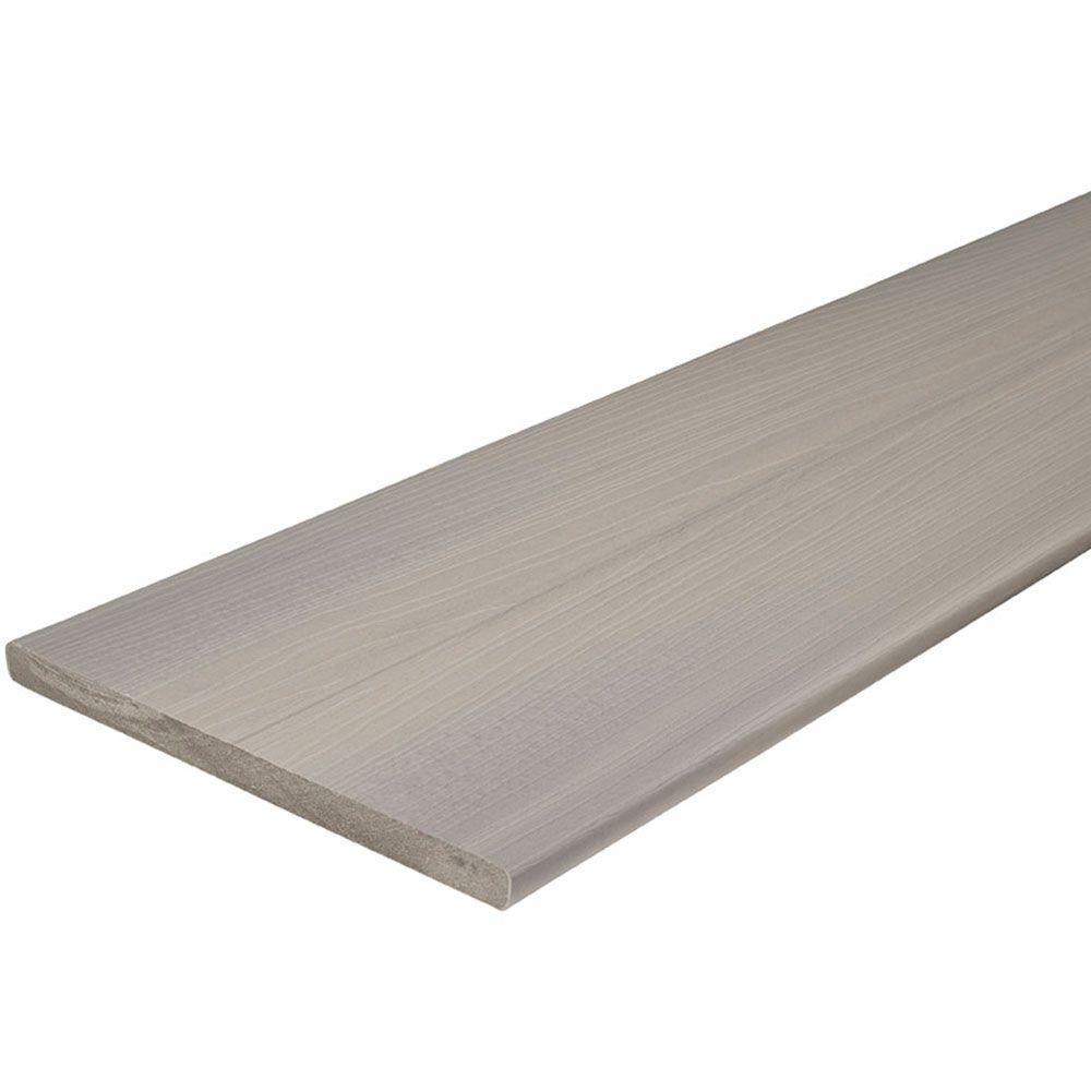 Veranda 3/4 in. x 111/4 in. x 12 ft. Seaside Gray Capped