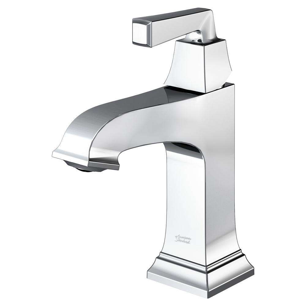 American Standard Town Square S Single Hole Handle Monoblock Bathroom Faucet With Drain Assembly And Watersense 1 2 Gpm In Chrome