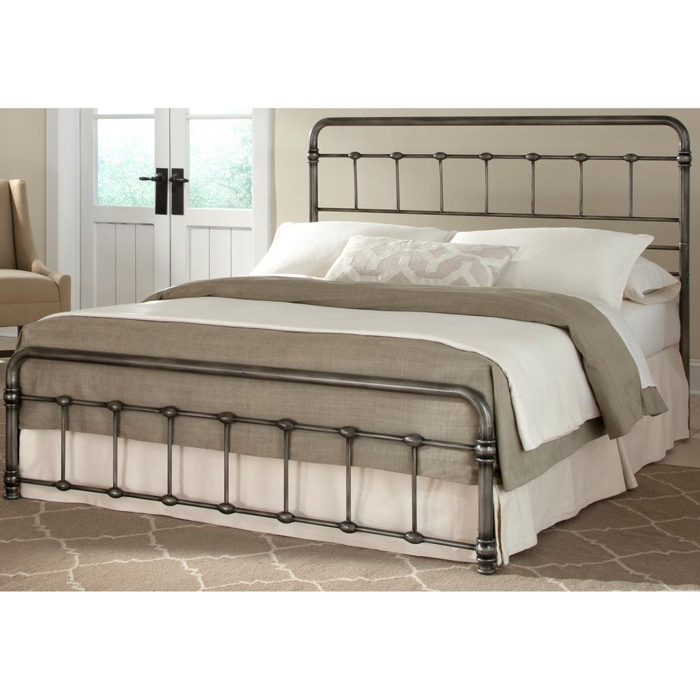 Leggett And Platt Fremont Weathered Nickel California King Snap Bed Leggett And Platt Fremont Weathered Nickel California King Snap Bed With Rounded Edge Panels Folding