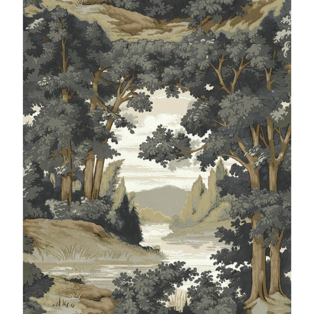 UPC 034878271026 product image for York Wallcoverings Forest Lake Scenic Spray and Stick Wallpaper (Covers 56 sq. f | upcitemdb.com