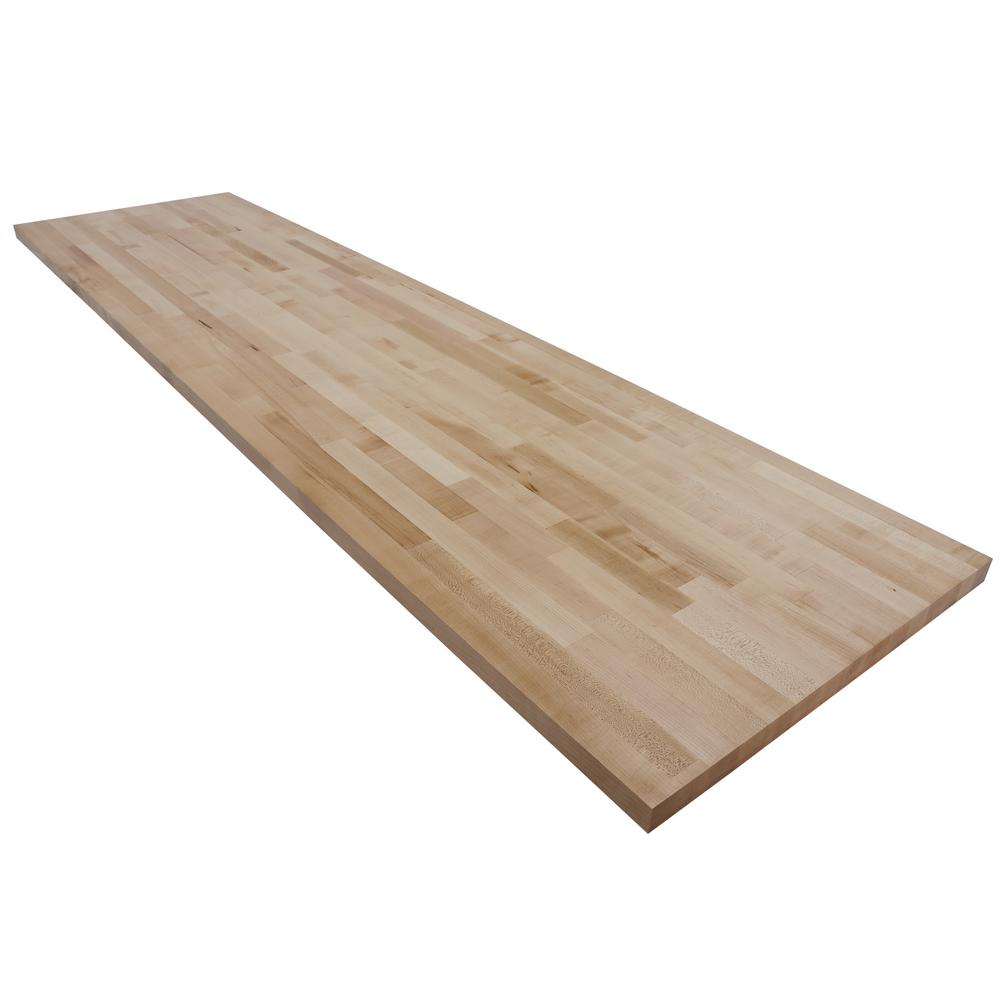 Swaner Hardwood 8 Ft L X 2 Ft 1 In D X 1 5 In T Butcher Block