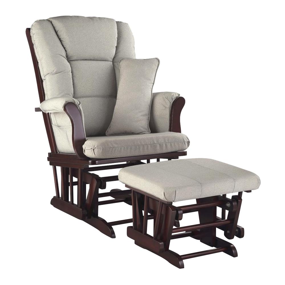 storkcraft swirl tuscany glider and ottoman