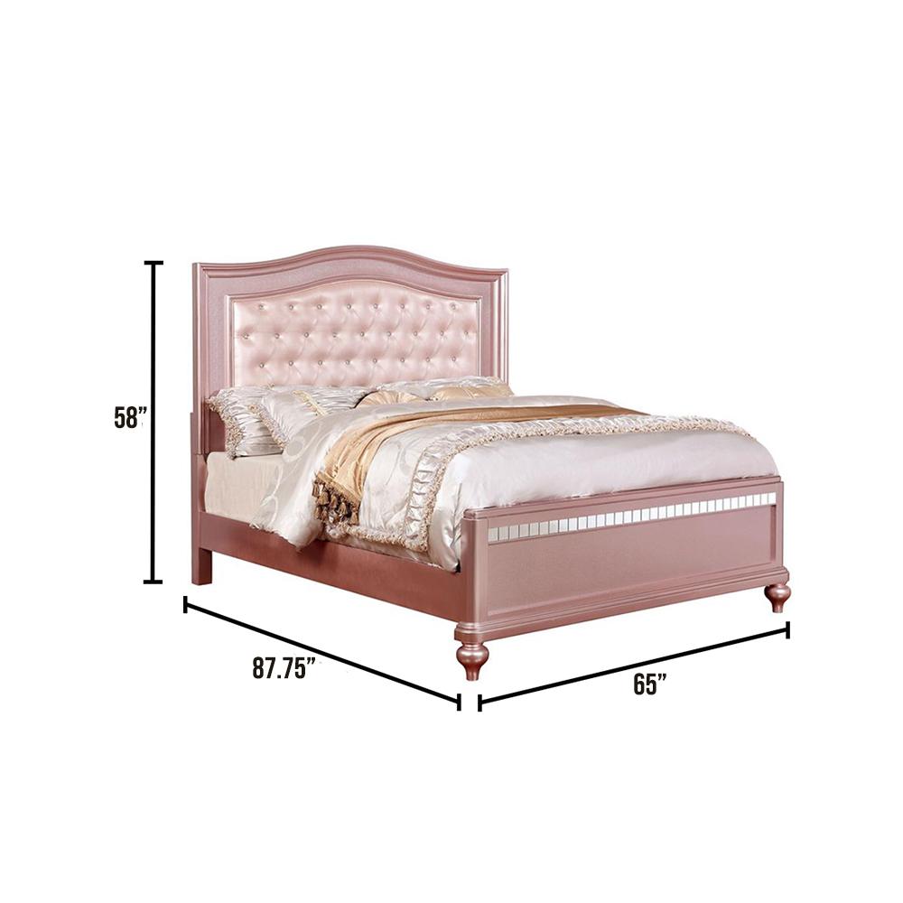 Pink Beds Bedroom Furniture The Home Depot