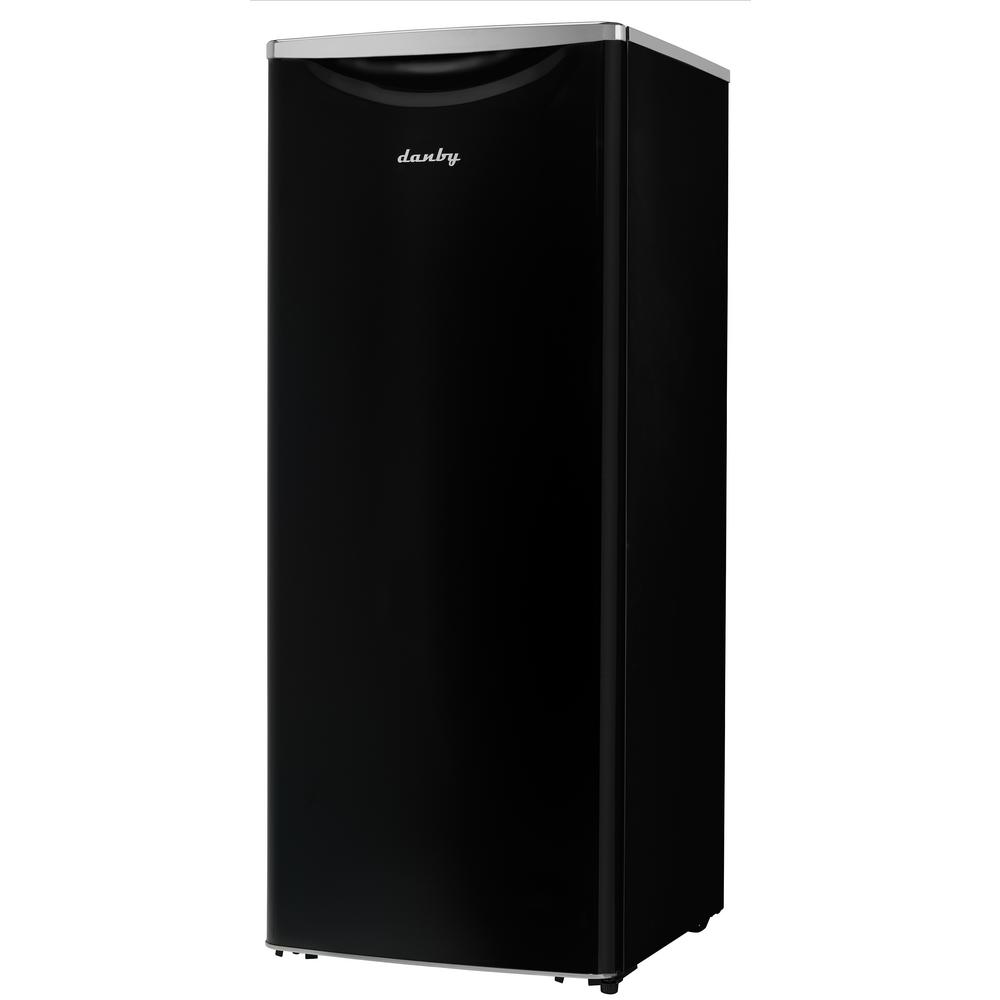 black freezerless refrigerator
