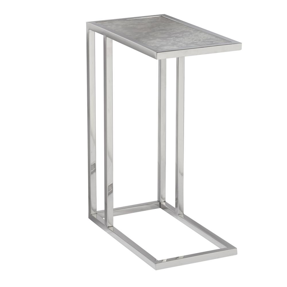 Contemporary Gl End Tables Zef Jam Accentrics Home Contemporary Rectangular Gl Side Table Ds D191