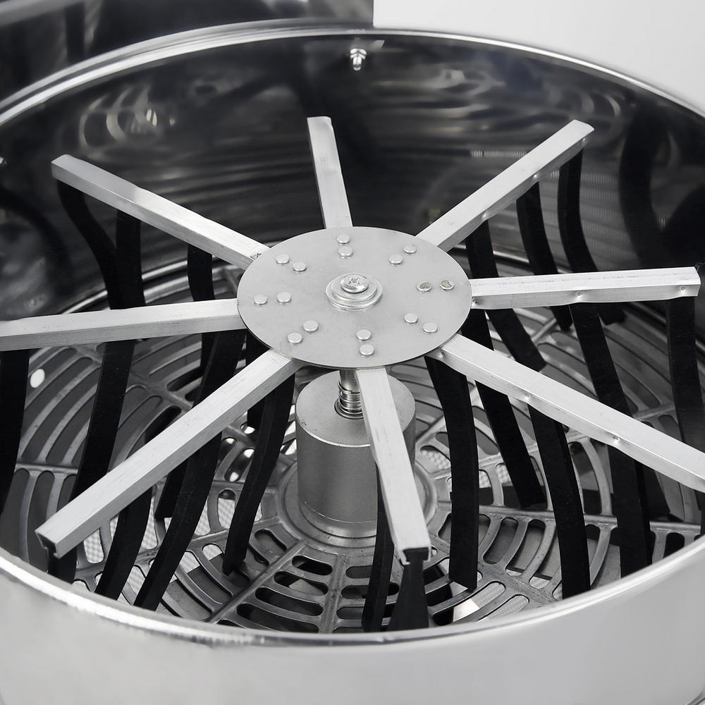 18/" Stainelss Hydroponic Leaf Bud Trimmer Rotor Spin Bud Trim Reaper 3 speed