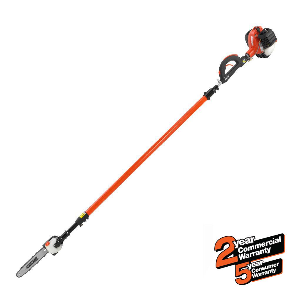 ECHO 12 in. 25.4cc Gas 2Stroke Cycle Telescoping Pole Saw with Loop HandlePPT2620 The Home