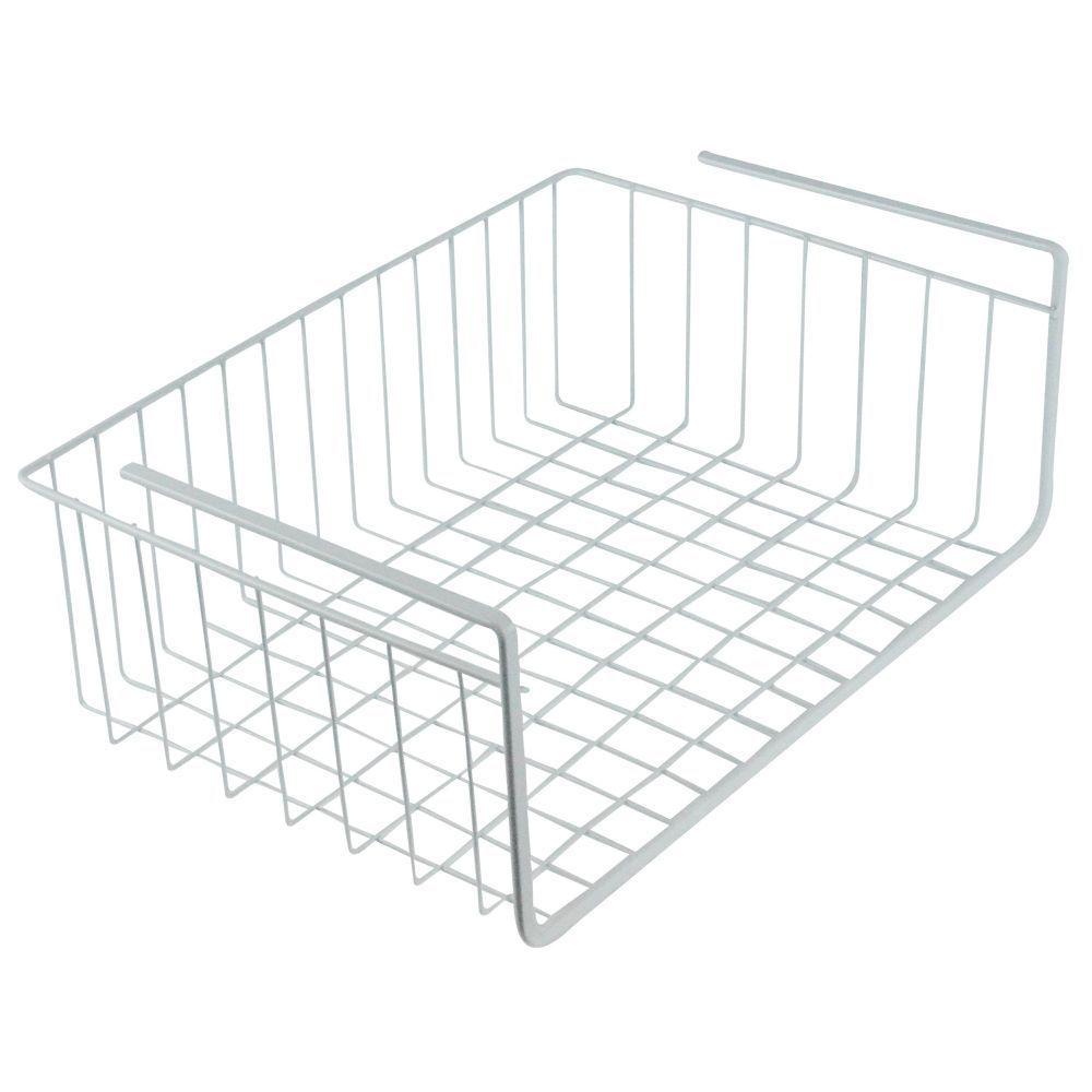 Southern Homewares Steel White Wire Under Shelf Storage