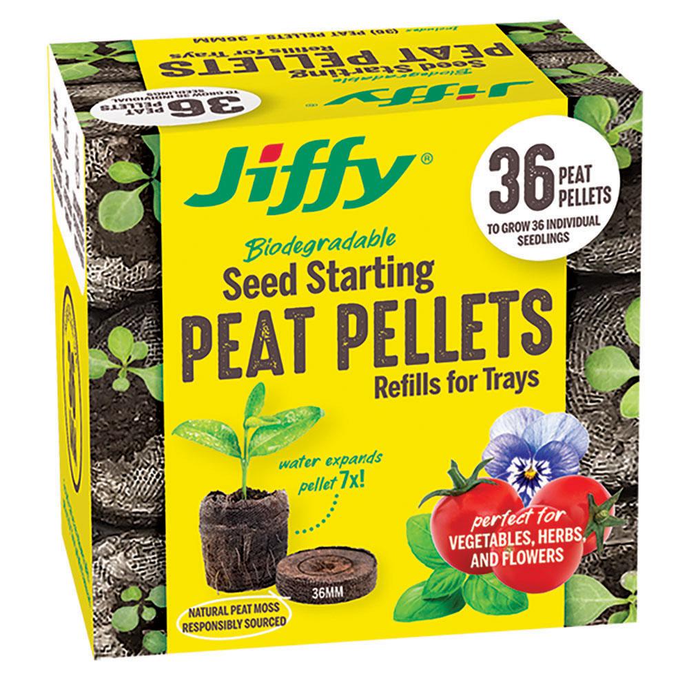 Reviews For Jiffy 36 Mm Peat Pellet Seed Starting Kit Refill J3r36g 24h The Home Depot