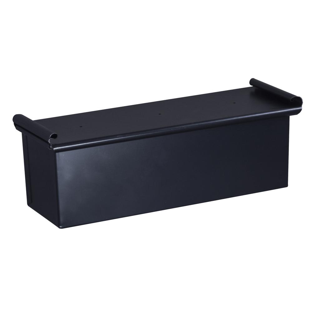 Paderno World Cuisine 11-7/8 in. x 4 in. x 4 in. Blue Steel Bread Pan with Cover