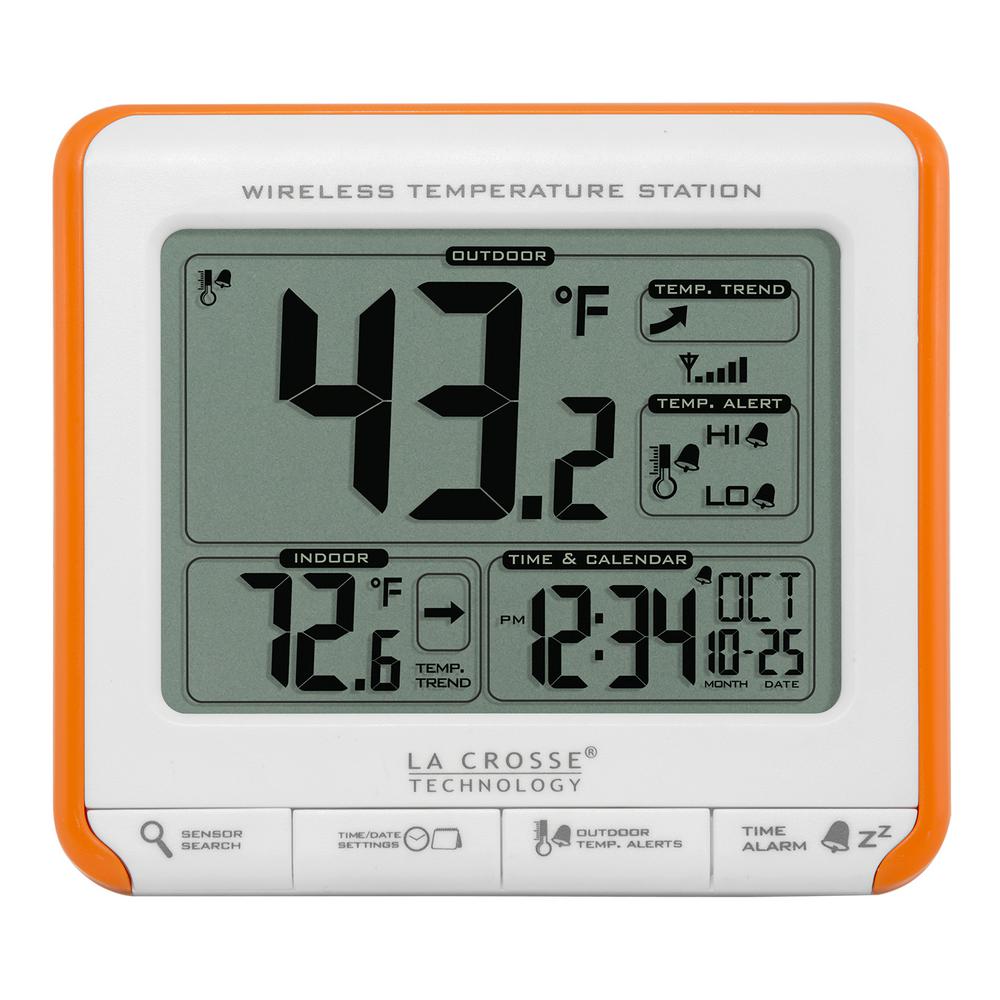 La Crosse Technology Wireless Temperature Station with Trends and