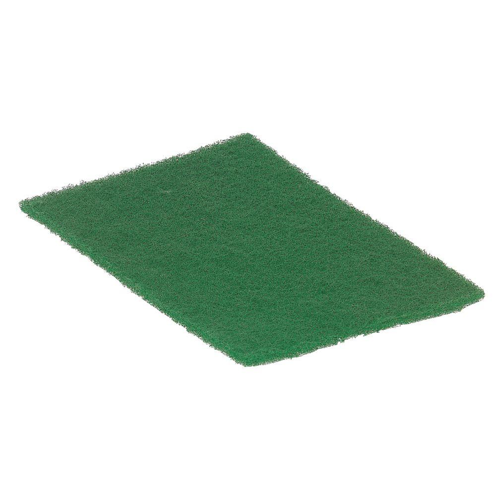 Carlisle 9 in. x 6 in. Green Scour Pads (Case of 6)-3639608 - The Home ...