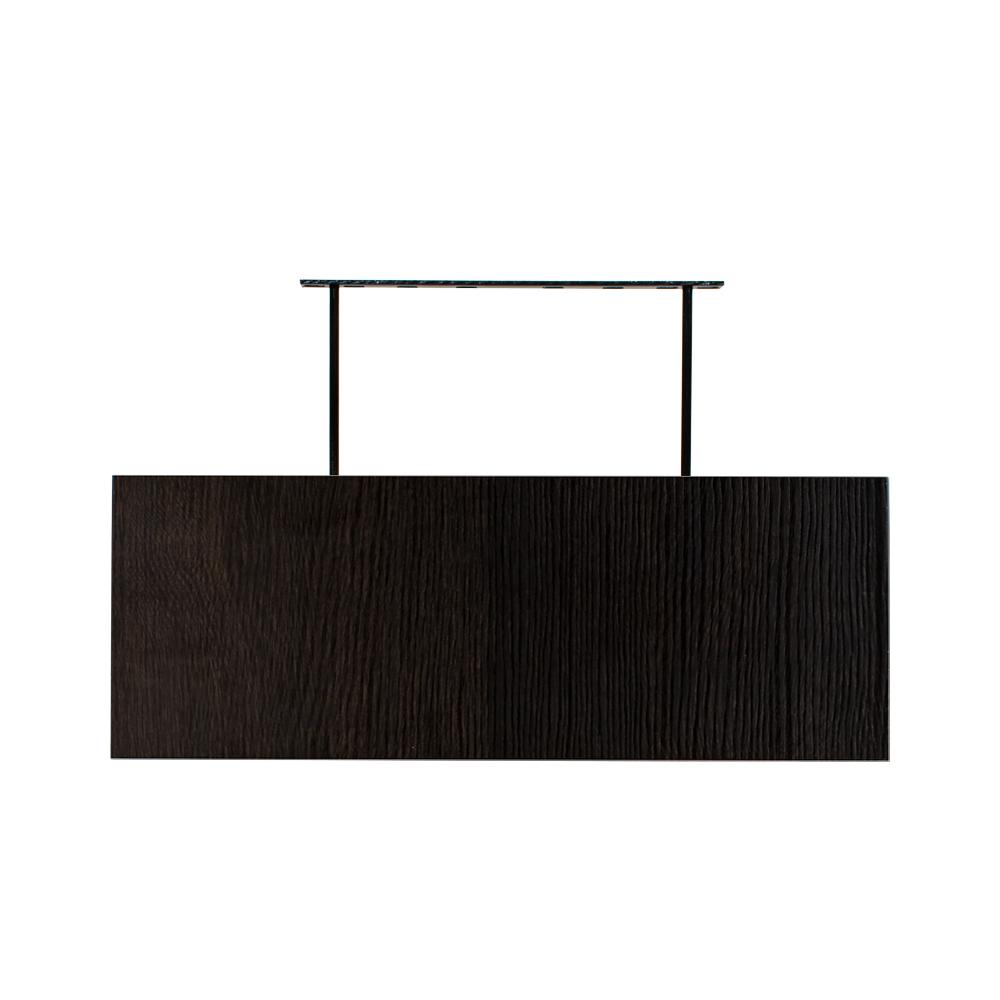 36 In W X 13 In D X 2 In H Torino Dark Wood Floating Wall Shelf 8 Fls36 Tdw The Home Depot