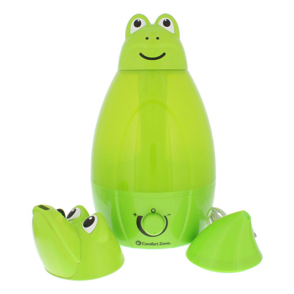 Comfort Zone Family Ultrasonic Humidifier, GreenCZHD31GN The Home Depot