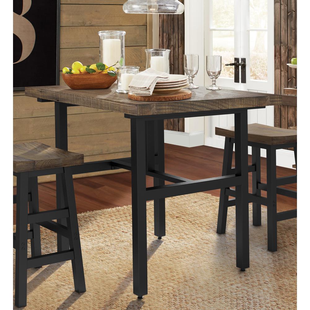 Alaterre Furniture Pomona 36 in. H Brown Reclaimed Wood ...