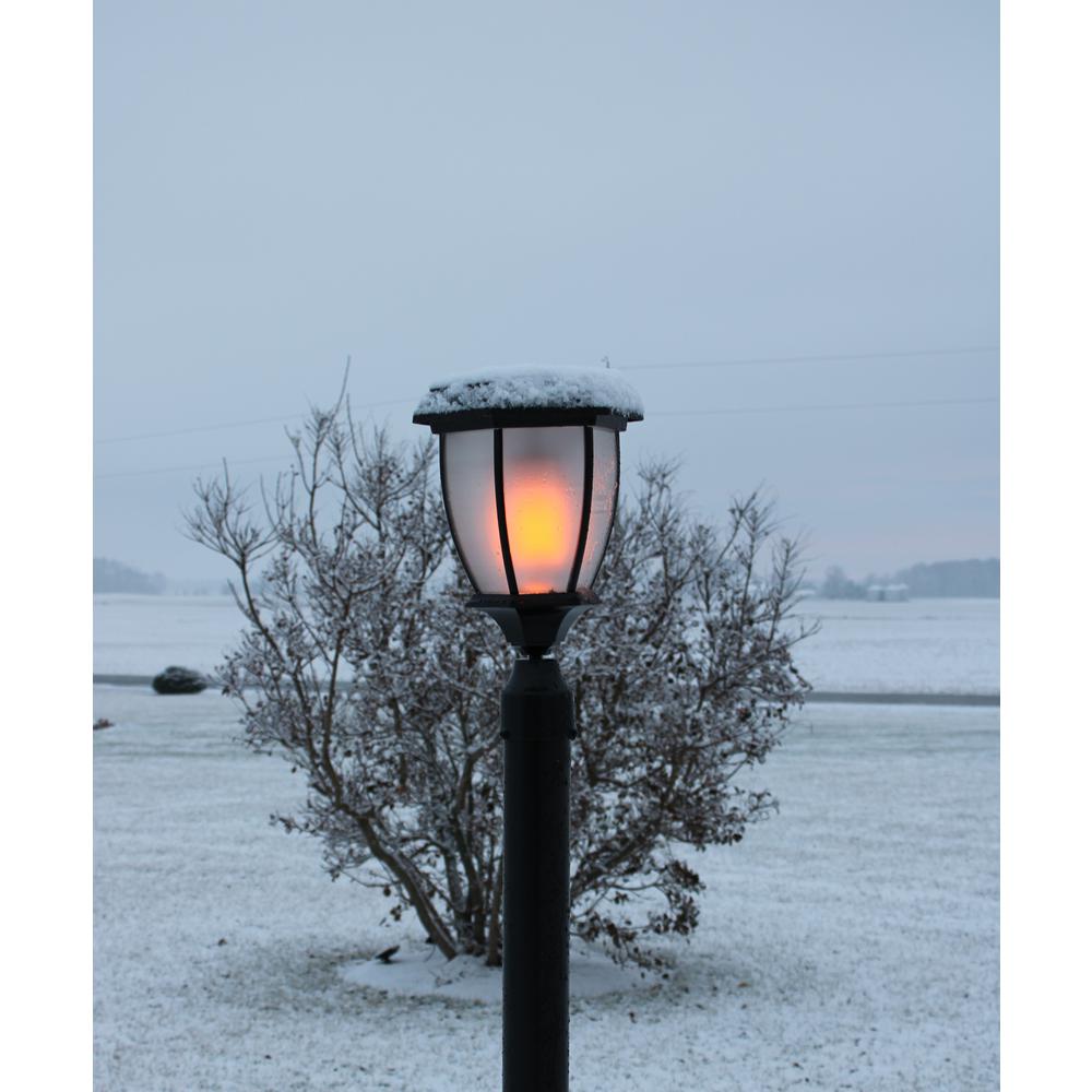 Reviews For Solar Goes Green Black Led Outdoor Flicker Flame 3 In Post Lantern Sgg Coach Fl1 V P The Home Depot - Outdoor Flame Lights Home Depot Reviews For Solar Goes Green Black Led Outdoor Flicker Flame 3 In Post Lantern Sgg Coach Fl1 V P The Home Depot - Outdoor Flame Lights Home Depot