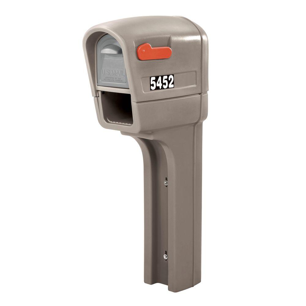 Mailbox & Post Combos: Step2 Mailboxes MailMaster Plus Mailbox in Stone Gray 545200