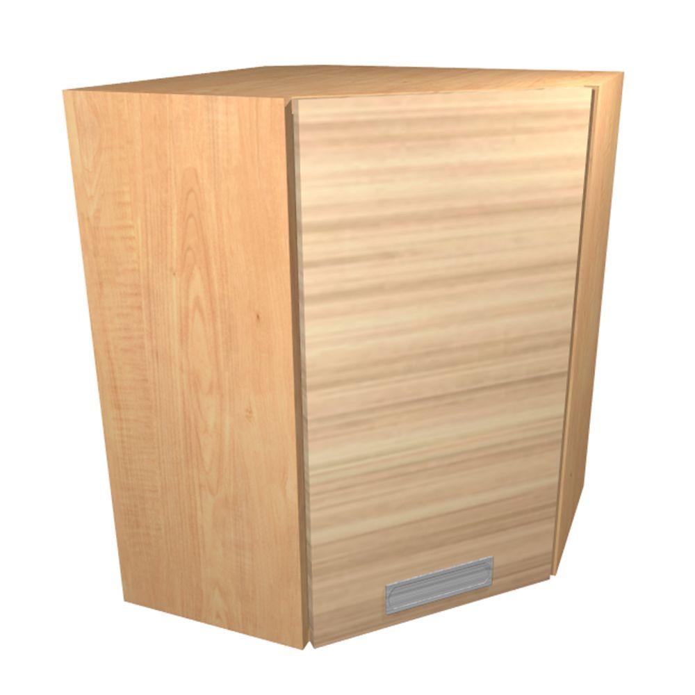 Particle Board Light Brown Kitchen Cabinets The Home Angle Corner Wall Cabinet With