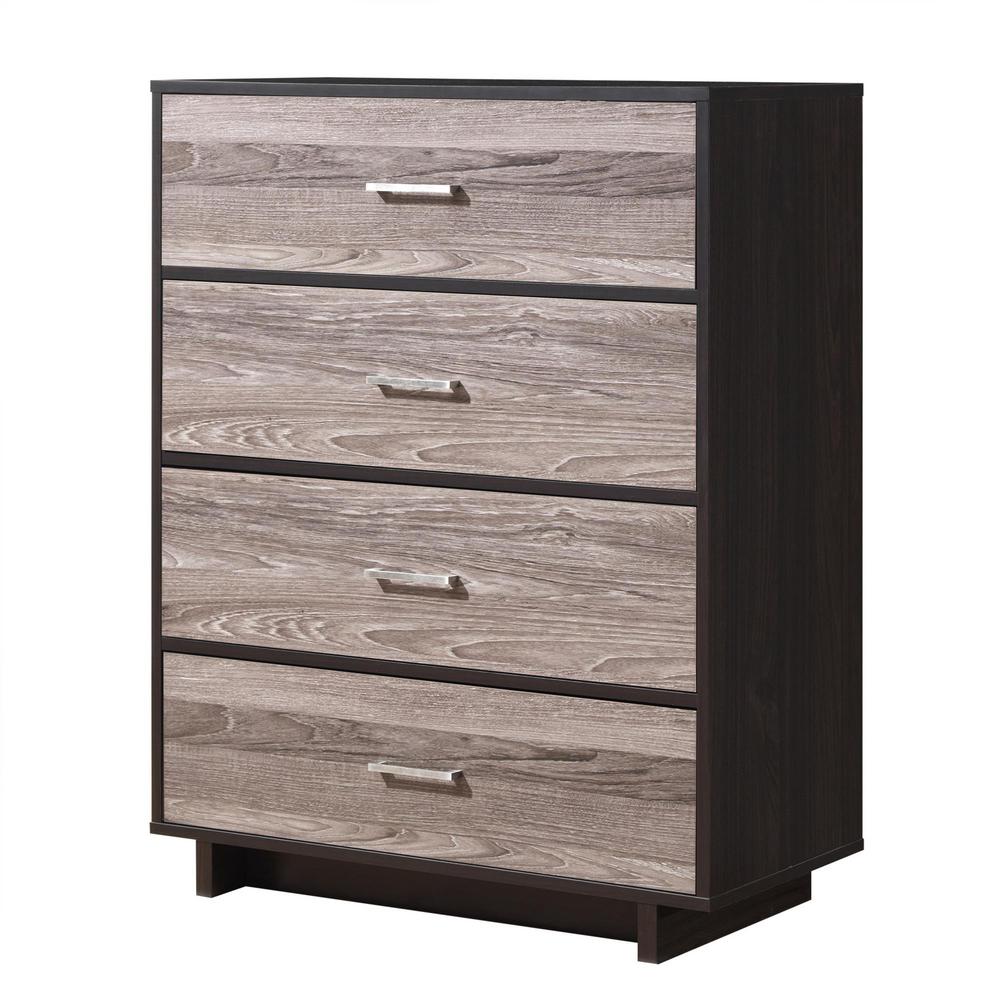 South S Avilla 4 Drawer Winter Oak Dresser 10244 The Home Depot Smithfield 4 Drawer Weathered Oak Dresser