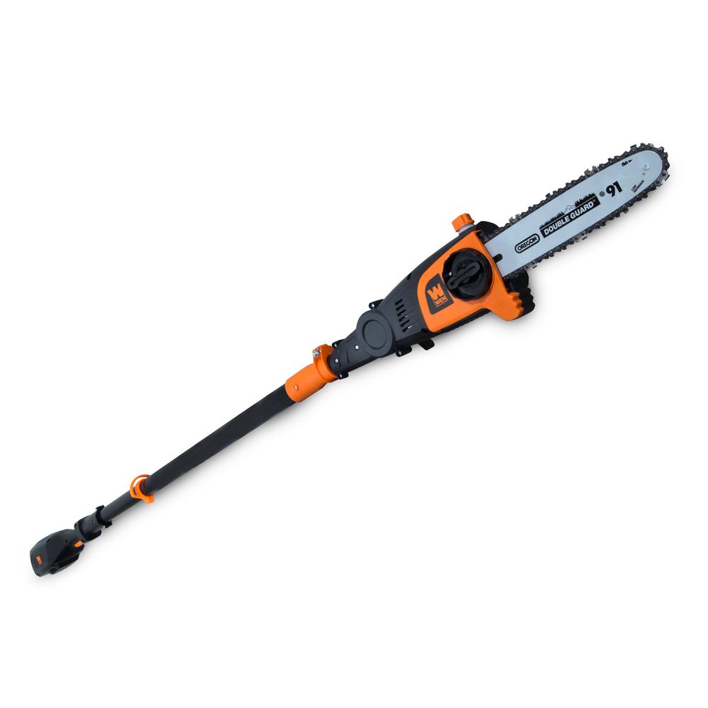 battery powered pole trimmer