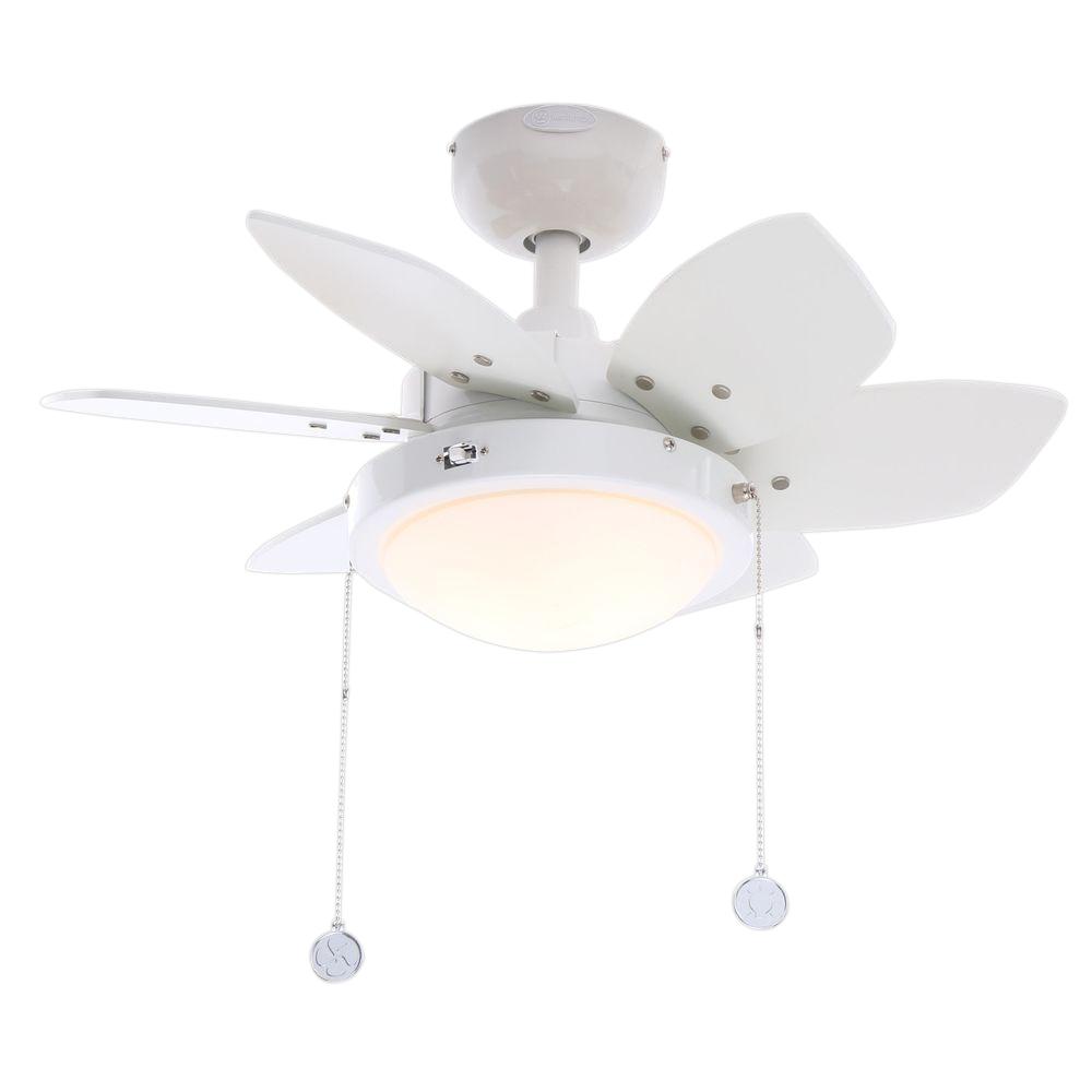 Westinghouse Quince 24 In Indoor White Finish Ceiling Fan 7247100