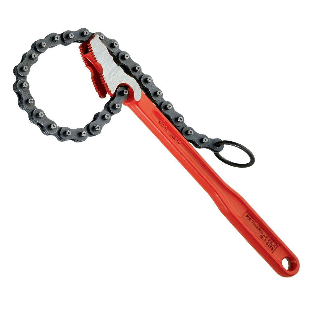 4 in. Reversible Chain Wrench-70235 - The Home Depot