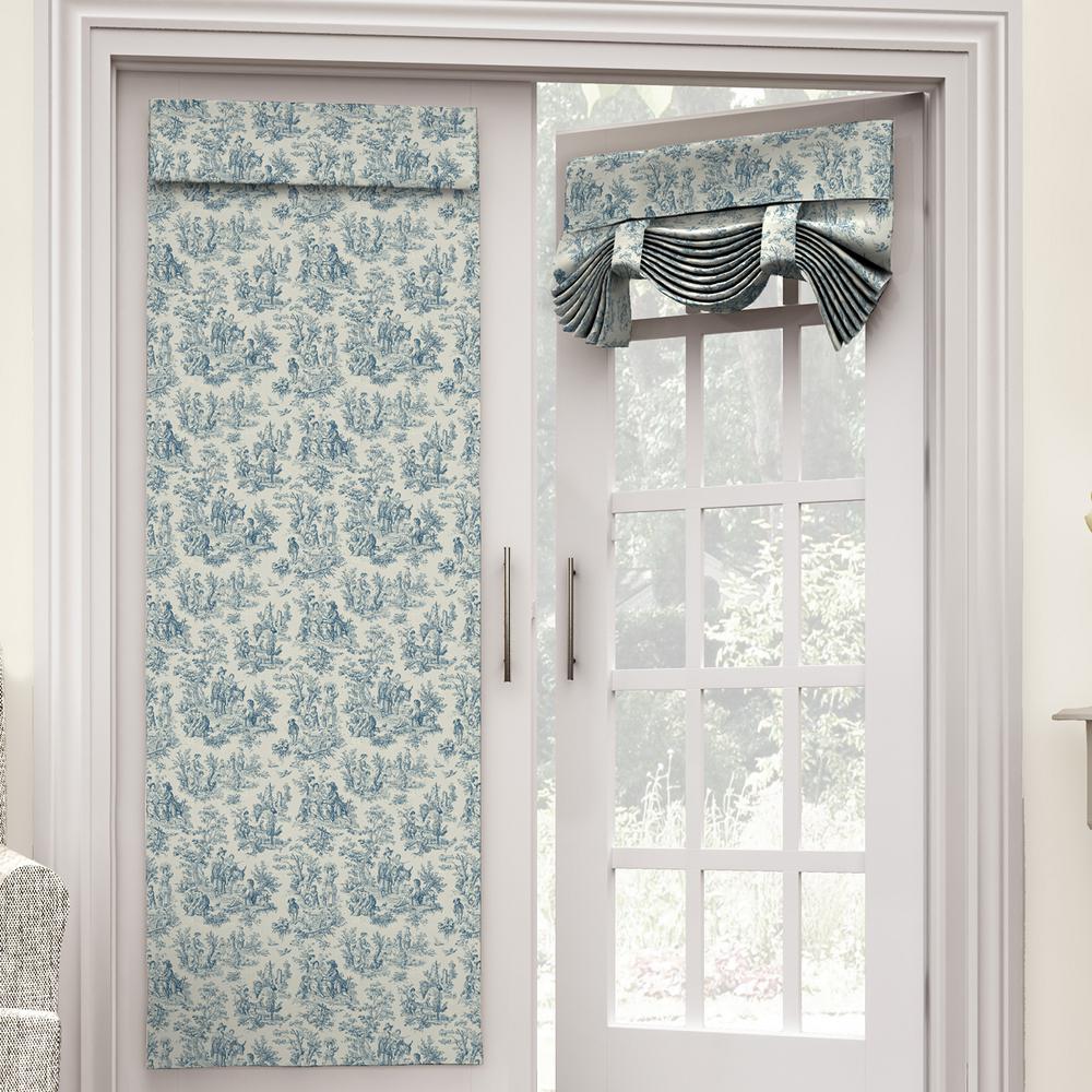 Waverly Charmed Life French Door Window Panel In Cornflower 26