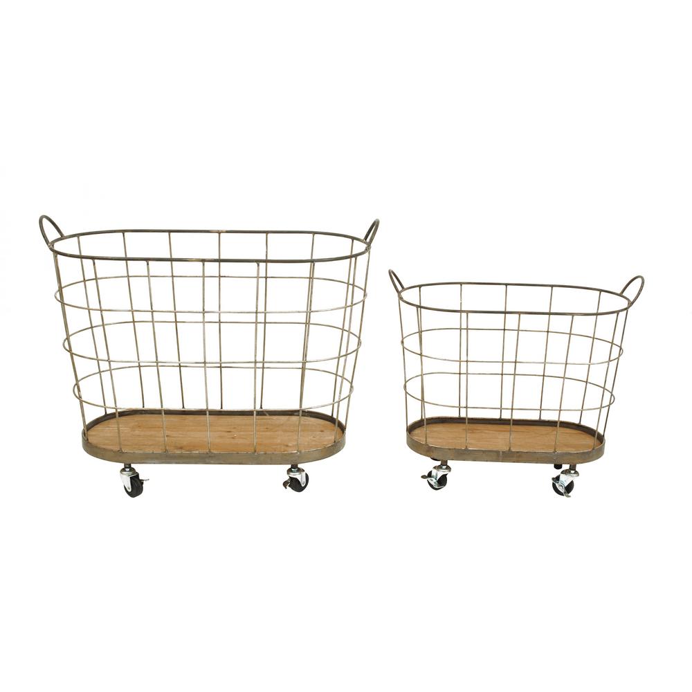 rolling laundry cart with folding table