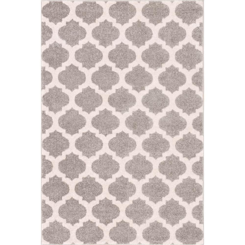 8 X 10 Machine Washable Area Rugs The Home Depot Modern Trellis Area Rug