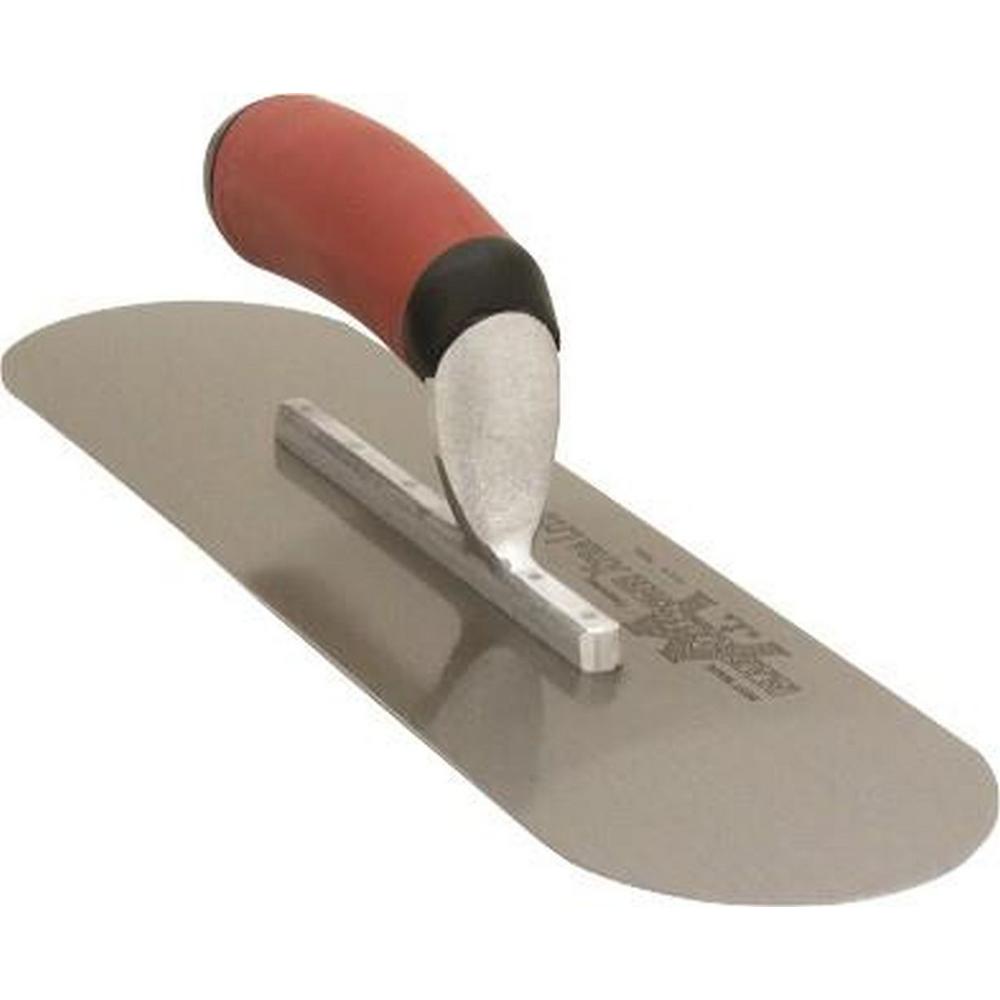 Marshalltown 14 inch x 3 inch Pool Trowel with Curved DuraSoft Handle by Marshalltown