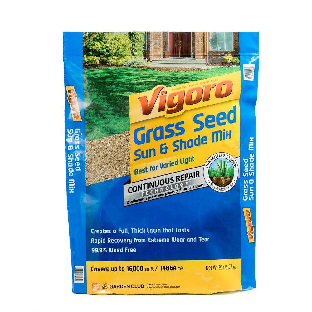 Vigoro Grass Seed Lawn Care The Home Depot