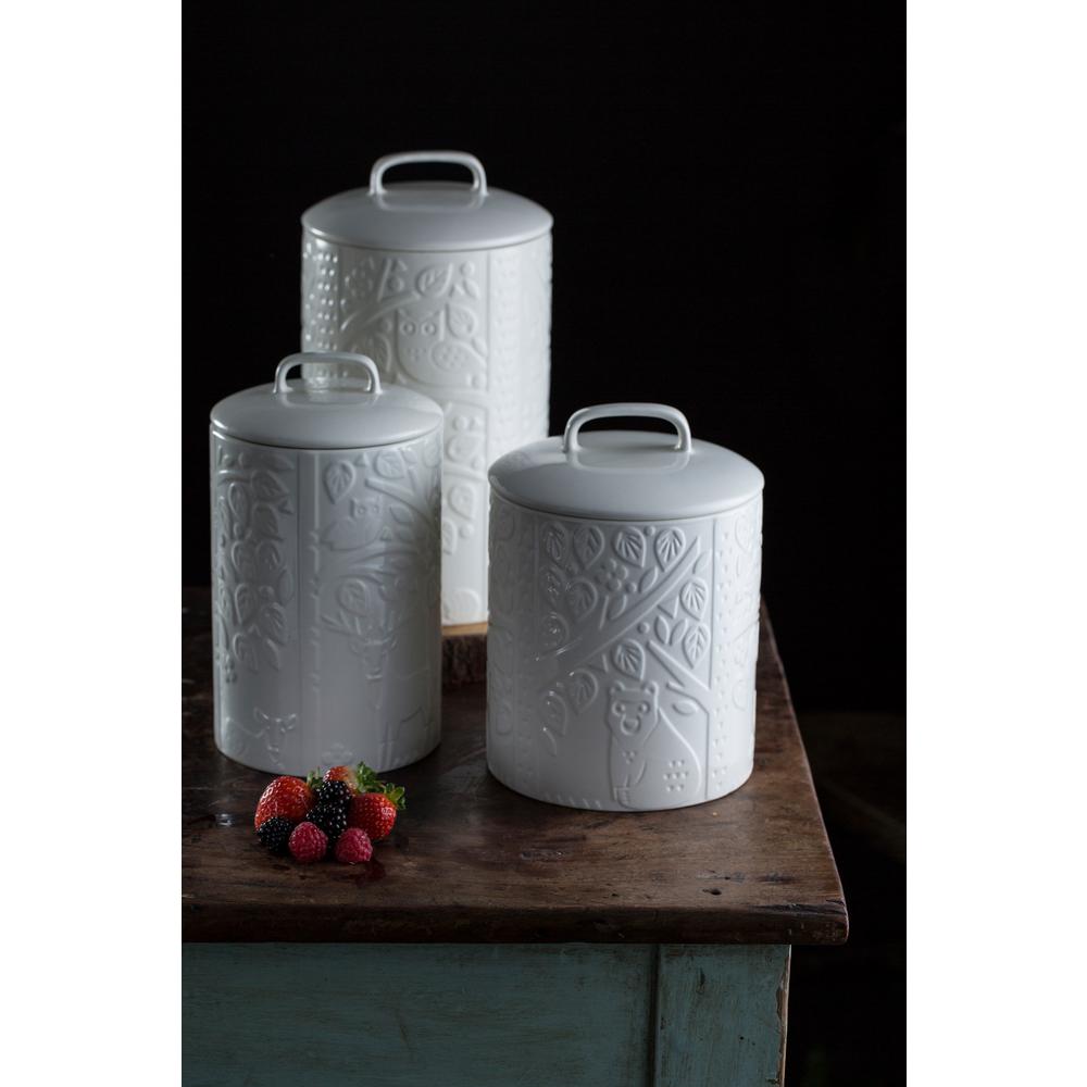 tea coffee sugar utensils canisters