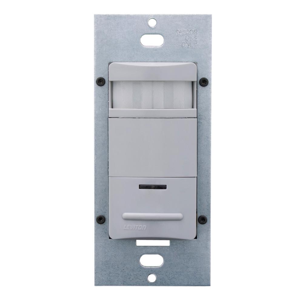 Leviton Commercial Grade Passive Infrared 1200 Sq. Ft. 180-Degree ...