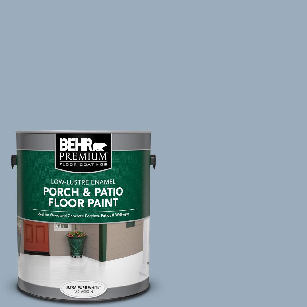 BEHR Premium 1 gal. 560F4 Russian Blue LowLustre Enamel