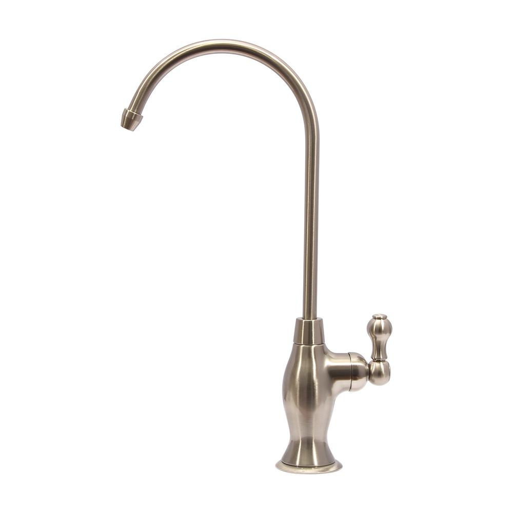 Single Handle Drinking Water Filtration Faucet In Brush Nickel