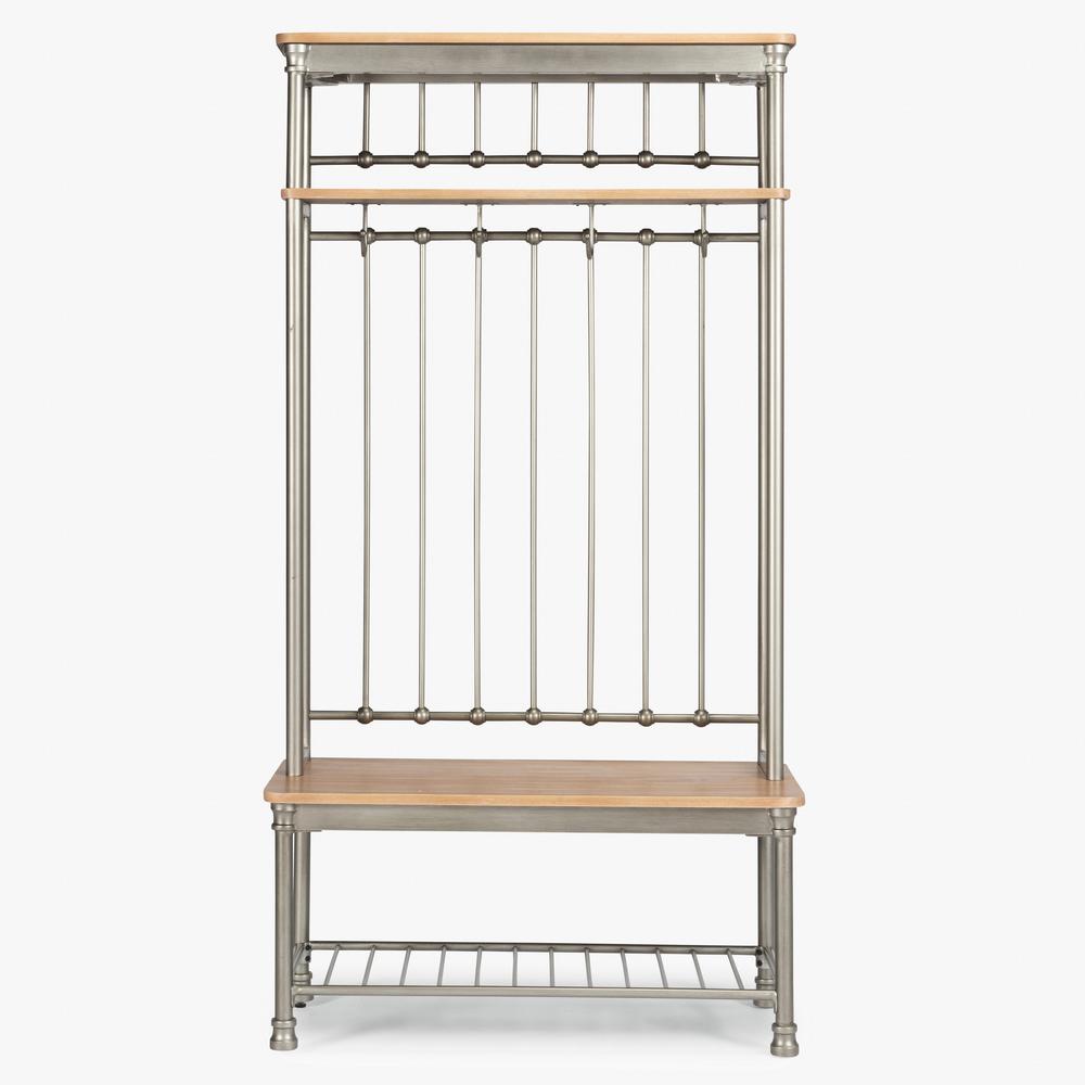 Home Styles Bermuda Espresso Hall Tree 554249 The Home Depot