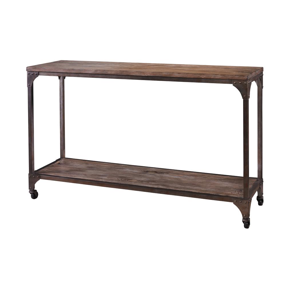 Benjamin Neutral Console Table