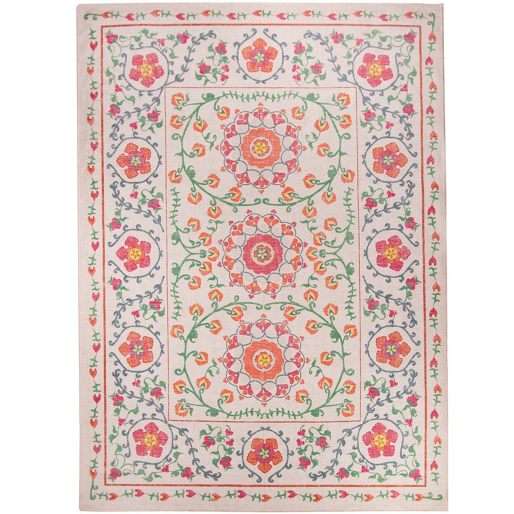 Ruggable Washable Suzi C 5 Ft X 7 Stain Resistant Area Rug Washable Suzi C 5 Ft X 7 Stain Resistant Area Rug