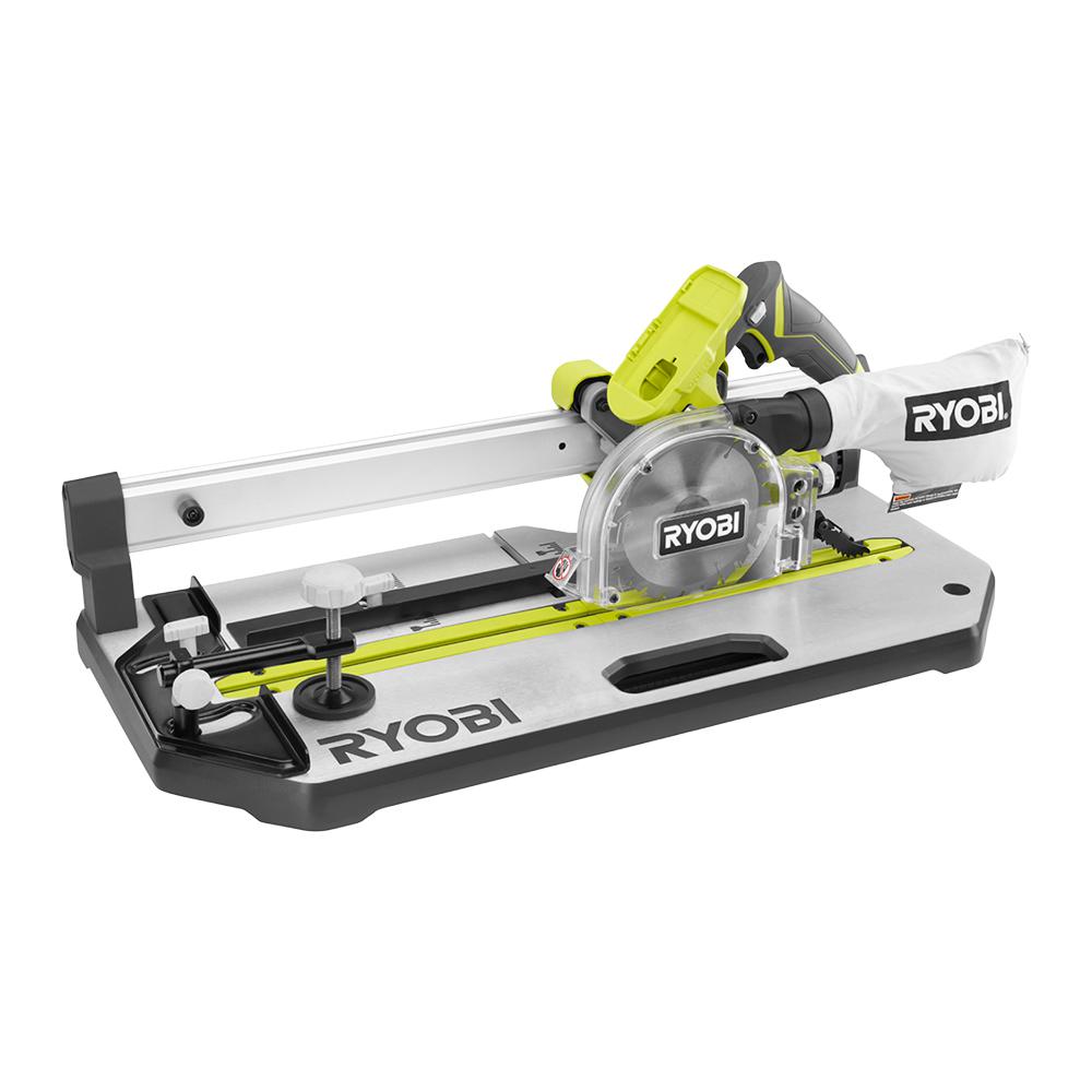 RYOBI ONE+ 18V 5-1/2 in. Flooring Saw with Blade (Tool Only)