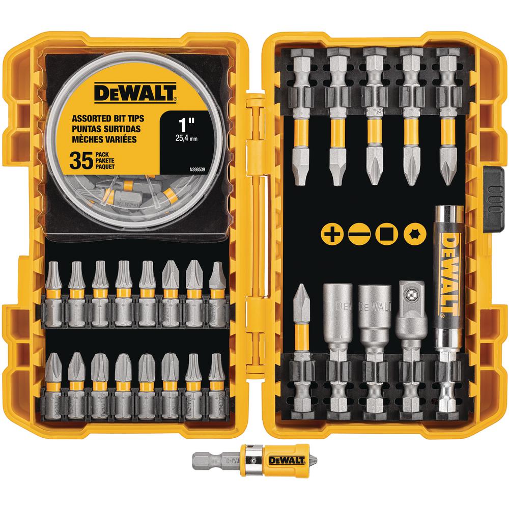 DEWALT MAXFIT Steel Screwdriving Set (63Piece)DWA2SLS63ND The Home