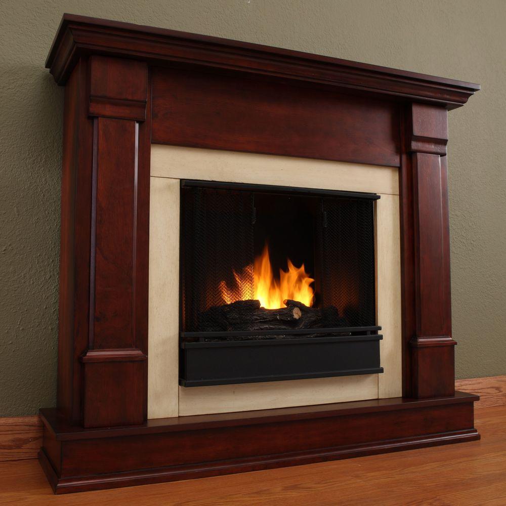 Make a charming addition to your living room by choosing this Real Flame Silverton Gel Fuel Fireplace in White. Easy to install.