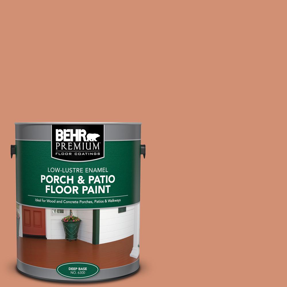 BEHR Premium 1 gal. M2005 Terra Cotta Clay LowLustre Enamel Interior