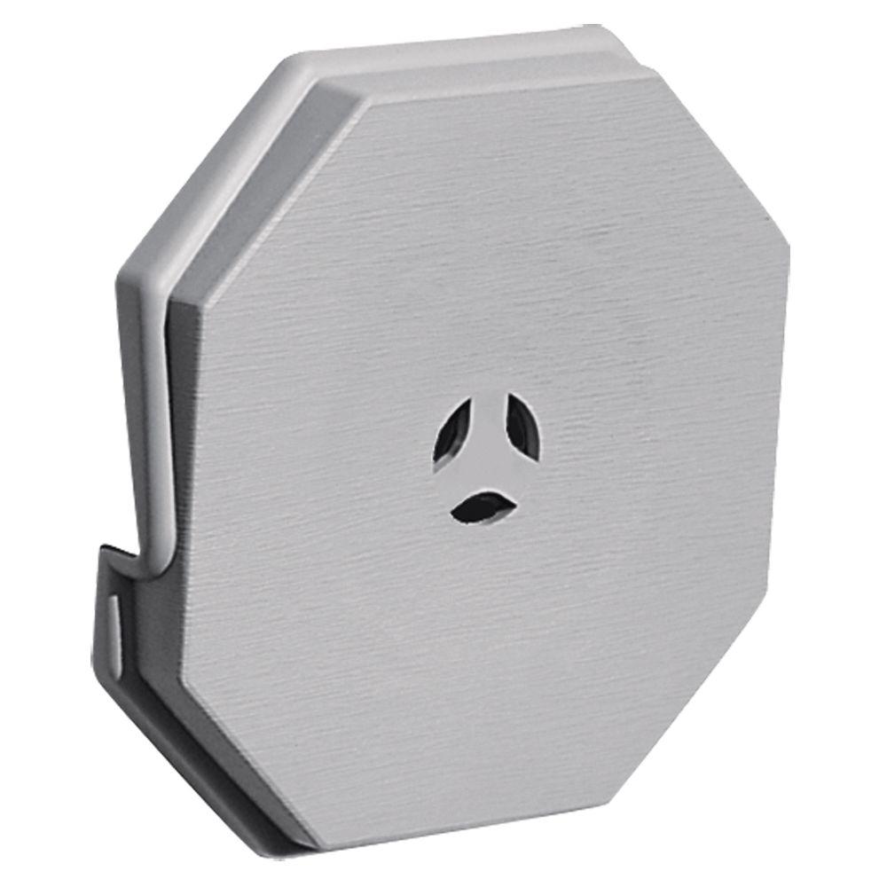 Builders Edge 6.625 in. x 6.625 in. 016 Gray Surface