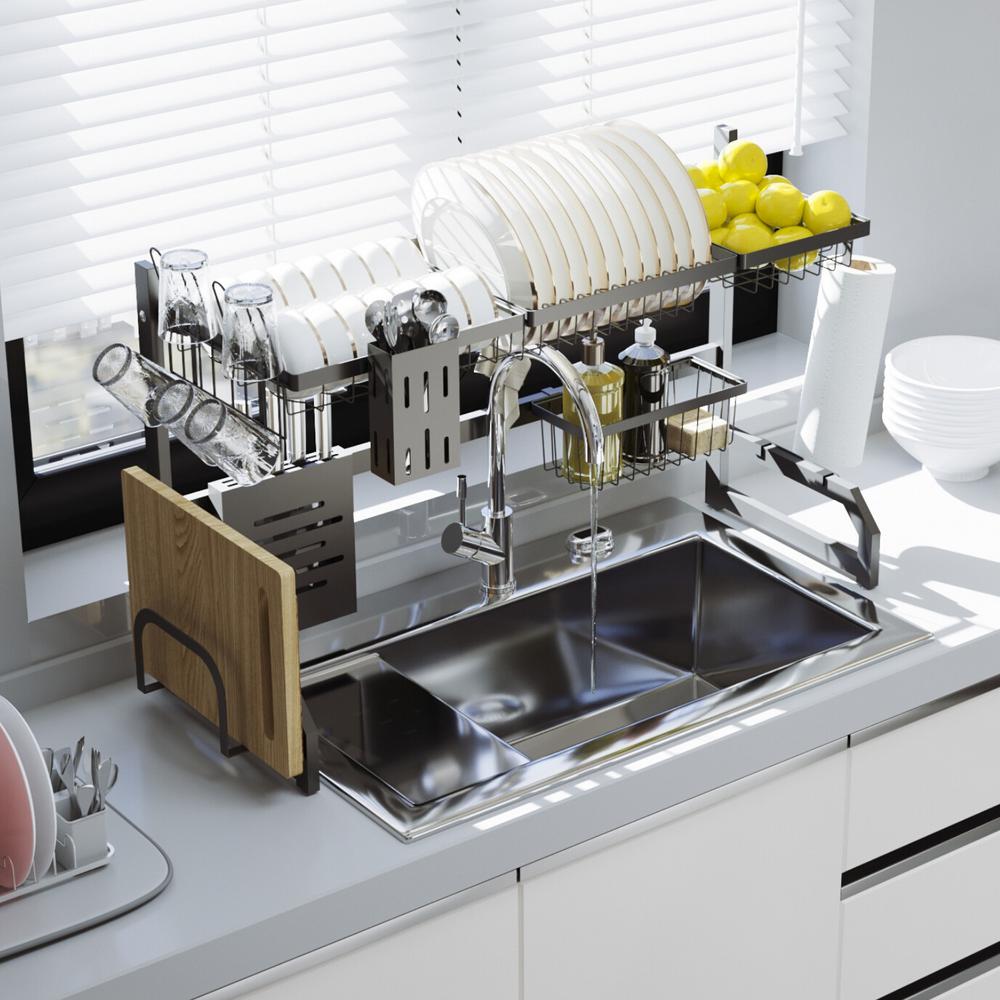 Dish Racks Sink Kitchen Organizers The Home Depot - Dish Storage Rack Wuxin Dish Racks Sink Kitchen Organizers The Home Depot - Dish Storage Rack Wuxin