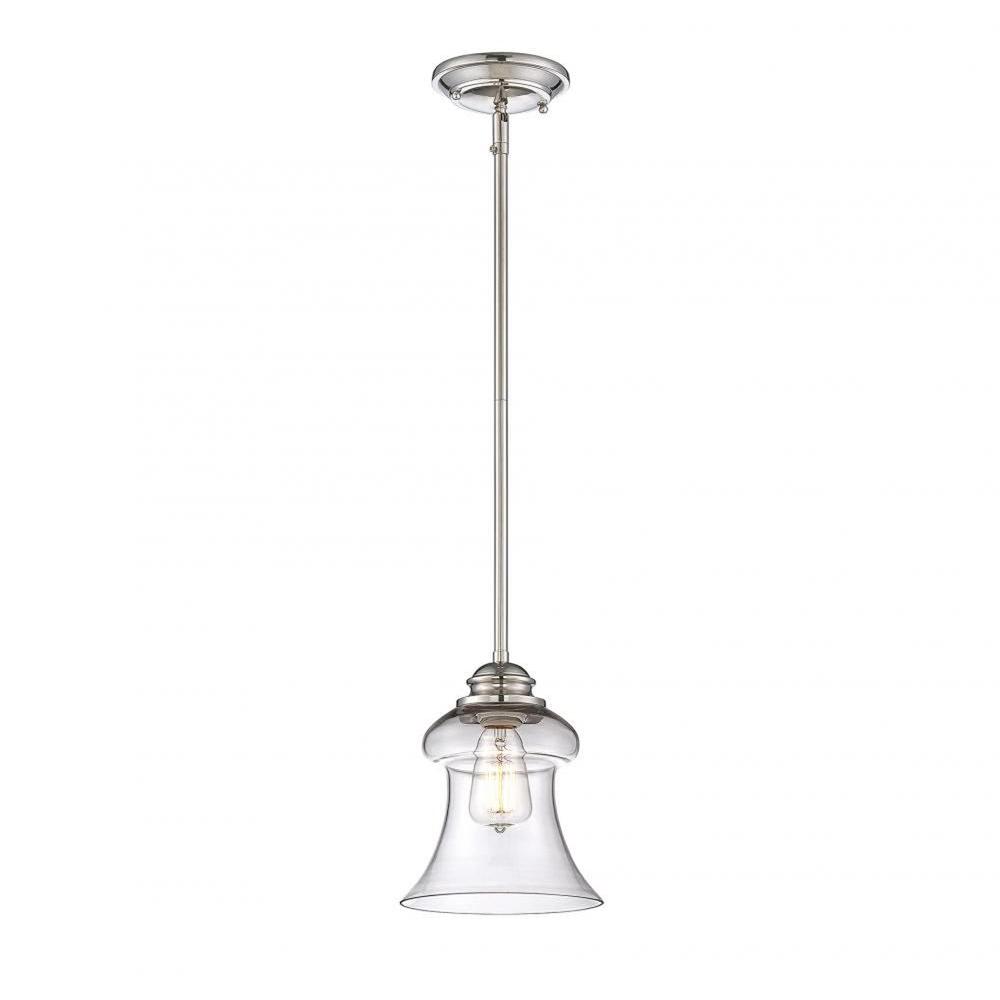 Illumine Barrie 1Light Polished Nickel Mini PendantCLISH0243875